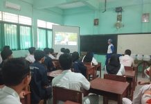 Safety Riding #Cari_aman di SMA Swasta Mujahidin