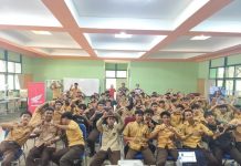 Satu Tujuan, Satu Langkah #Cari_aman bersama SMAN 5 Pontianak
