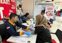 Bersama PMI Kota Pontianak, Asmo Kalbar Berhasil Kumpulkan Puluhan Kantong Darah