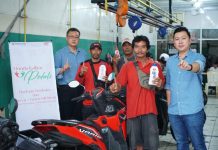 Asmo Kalbar melakukan aksi Sosial Berbagi & Service Gratis Pasca Bencana Banjir