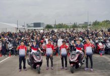 Pebalap MotoGP Beri Kejutan 500 Bikers Honda PCX Di Even AHM-SRTC