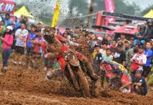 Lawan Trek Ekstrem, CRF Tetap Melesat Raih Podium di Kejurnas Motocross Wonosobo