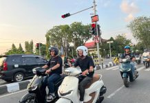Buktikan Ketangguhan Honda Stylo 160, Asmo Kalbar Ajak Jurnalis dan Blogger Rolling City