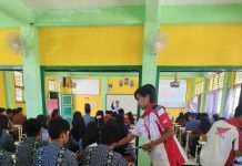 Ratusan Pelajar Ikuti Sosialisasi #Cari_aman dari Asmo Kalbar
