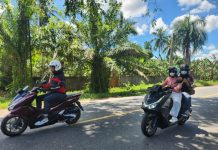 Jelajahi Kota Mempawah, Asmo Kalbar Ajak Jurnalis Rasakan Tangguhnya New Honda PCX160 Roadsync