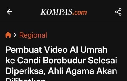 KETIKA “AI” DIADILI