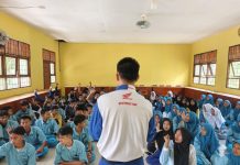 SMAN 2 Kakap Antusias Ikuti Program Gelar Sosialisasi #Cari_aman dari Asmo Kalbar