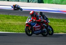 Pebalap Astra Honda Melesat Kencang Tembus 5 Besar di JuniorGP San Marino