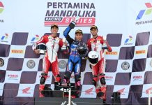 Melesat dengan CBR600RR, Pebalap Astra Honda Dominasi Podium 600cc di Mandalika