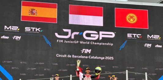 Lagi, Binaan Astra Honda Melesat Kencang di Barcelona Ciptakan Sejarah Untuk Indonesia