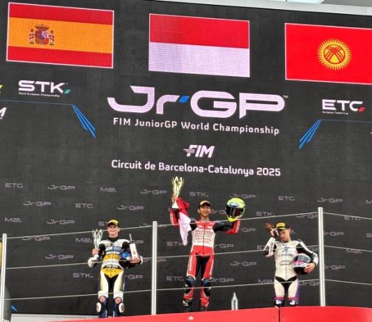 Lagi, Binaan Astra Honda Melesat Kencang di Barcelona Ciptakan Sejarah Untuk Indonesia