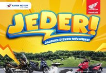 Astra Motor Hadirkan Jagonye Diskon Motor Honda di November