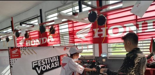 Ratusan Guru dan Pelajar Ikuti Program PT AHM Dalam Ajang Festival Vokasi Satu Hati 2026