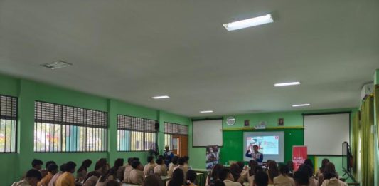 Tekan Potensi Kecelakaan, Asmo Kalbar beri Pembekalan SR di SMAN 3 Pontianak