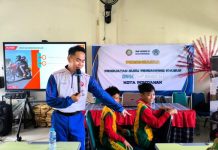 Asmo Kalbar tanamkan Budaya #Cari_aman ke Siswa SMPN 13 Pontianak