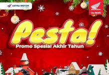 PESTA Promo Spesial Motor Honda di Akhir Tahun