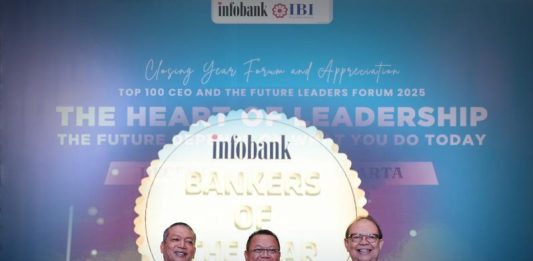 Ajang Infobank 2025, Bank Kalbar Dinobatkan CEO Bankers of the Year 2025