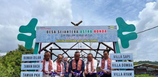 Yayasan AHM Kembangkan Desa Sejahtera Astra Honda di Ciamis