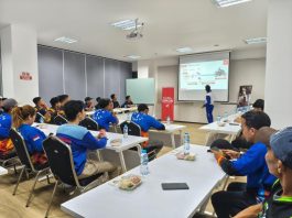 Asmo Kalbar Dorong Damkar Terapkan #Cari_aman dalam Berkendara di Jalan