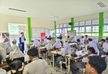 Pelajar SMA Negeri 12 Pontianak Antusias Ikuti Sosialisasi dari Asmo Kalbar