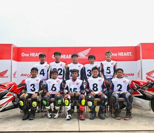 PT AHM Kembali Siapkan Talenta Pebalap Muda Tanah Air
