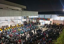 Night Ride Cinematic dengan Bikers Matic se-Kalimantan Barat