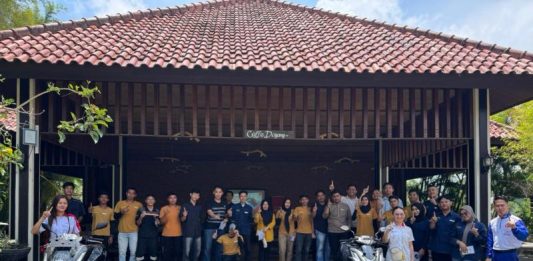 Asmo Kalbar wujudkan #Cari_aman bagi karyawan Pariwisata Dayang Resort Singkawang