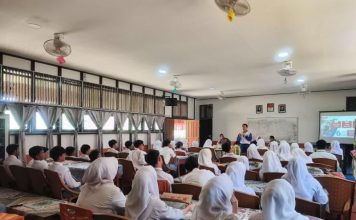 Dua Sekolah di Kubu Raya Ikuti Sosialisasi #Cari_aman