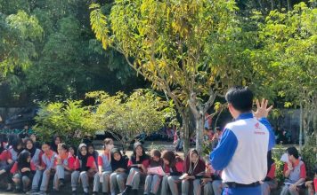 Asmo Kalbar Gelar #Cari_aman di SMK N 7 Pontianak