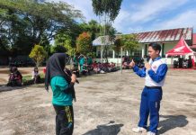 Asmo Kalbar Tingkatkan Kesadaran Berlalu Lintas di SMK 7 Pontianak