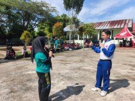 Asmo Kalbar Tingkatkan Kesadaran Berlalu Lintas di SMK 7 Pontianak