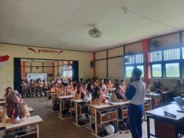 SMK N 1 Sungai Raya Peroleh Edukasi Safety Riding dari Asmo Kalbar