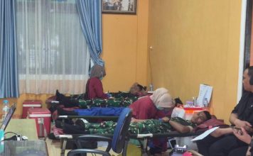 Donor Darah Warnai HUT ke-27 Harian Berkat, Libatkan Berbagai Instansi