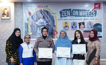 Peringati Hari Kartini, Asmo Kalbar Gelar Zen on Wheels bagi Pengendara Perempuan