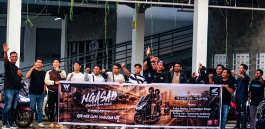 Program ” Ngasab” Jadi Wadah Silaturahmi Bagi Pengguna PCX 160
