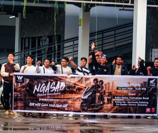 Program ” Ngasab” Jadi Wadah Silaturahmi Bagi Pengguna PCX 160