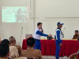 Asmo Kalbar Sebarkan Kampanye SR di Kantor Camat Sungai Kakap