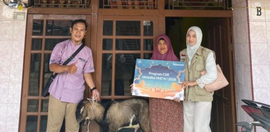 Telkomsel Salurkan Hewan Kurban di Momen Idul adha 1447 H