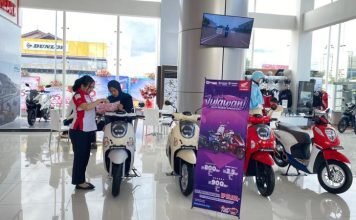 Promo Jutawan Hadir Bagi Pembeli Motor Honda Secara Kredit