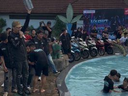 Ajak Komunitas Motor Honda, Asmo Kalbar Gelar Vario Street Nation