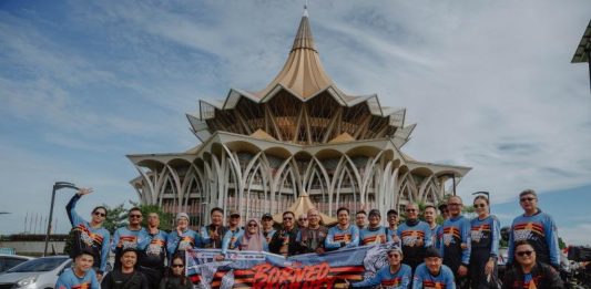 Komunitas Honda Big Bos Gelar Turing Antar Negara