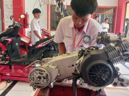 Astra Motor Kalbar Dukung Pelaksanaan Ujian Kompetensi Keahlian di Sekolah Vokasi