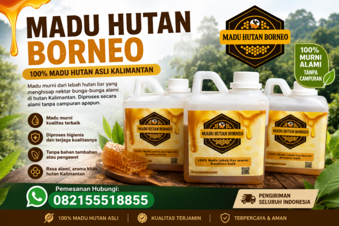madu hutan borneo